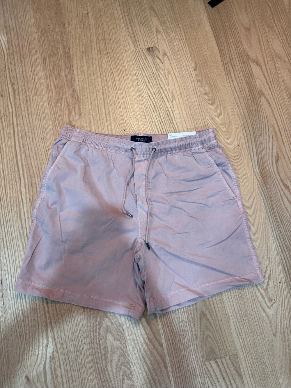 American Eagle Outfitters Light Pink Drawstring Athletic Shorts